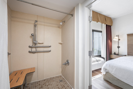 1 King Bed Hearing Accessible Studio Suite Non-Smoking